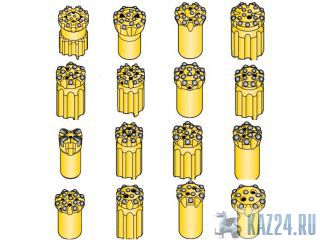   (Drill bits)  Atlas Copco/Epiroc, Sandvik, Mitsubishi 