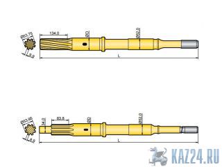   Atlas Copco COP 1240EX, COP 1338EX   / Shank adapter  :           